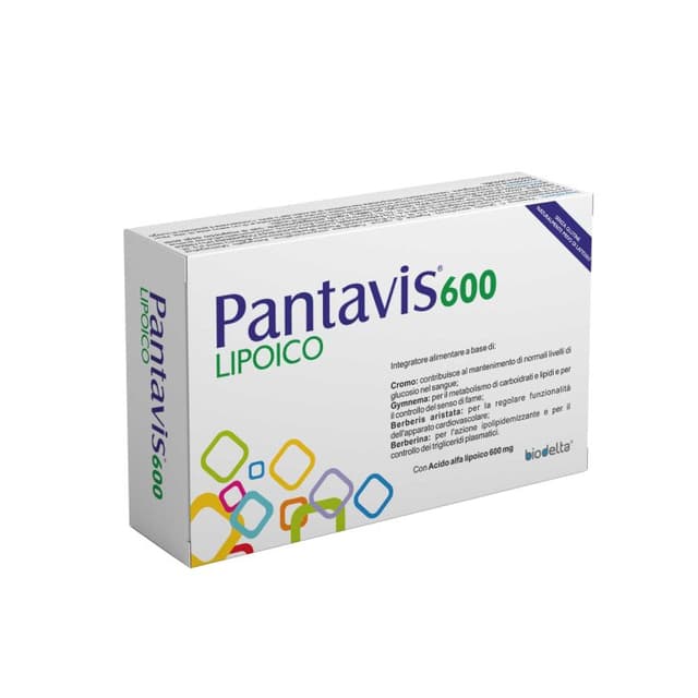 Pantavis 600 Lipoico Berberina – 30 compresse