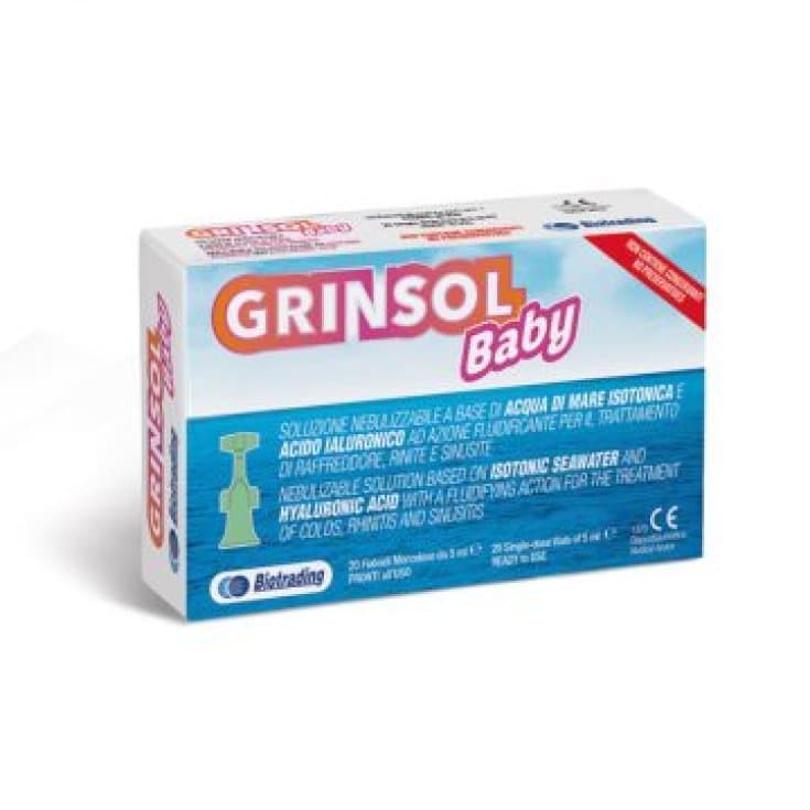 Grinsol Baby – 20 flaconcini