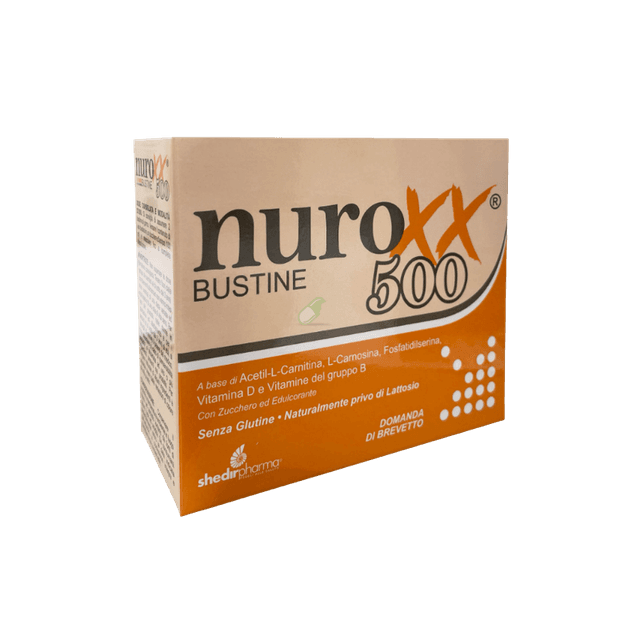 Nuroxx 500 L-carnitina + Vitamina D – 20 bustine