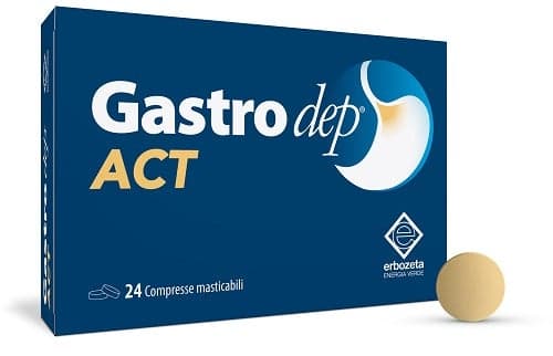 Gastrodep Act – 24 compresse con mastice