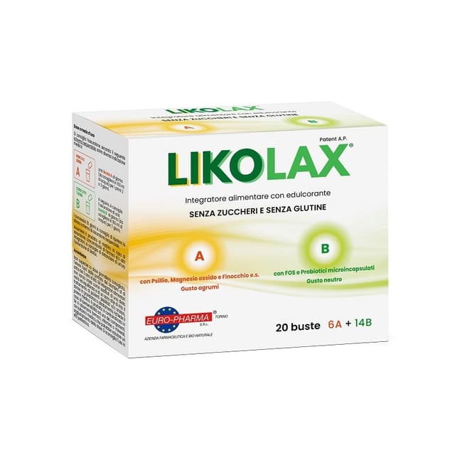 Likolax – 6 + 14 bustine, trattamento per la regolarità intestinale