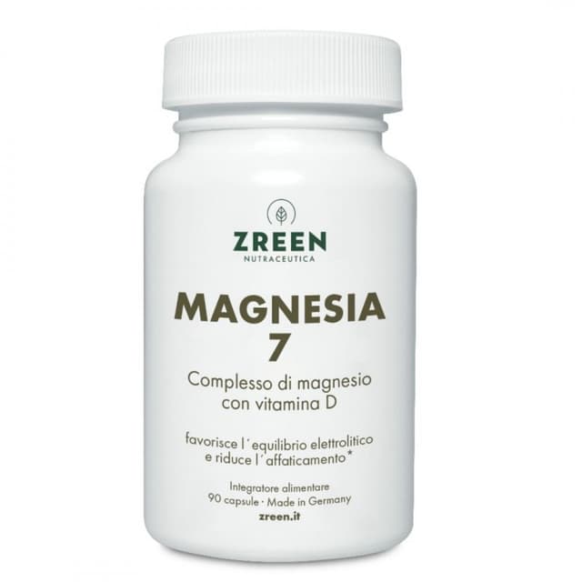 ZREEN Magnesia 7 Magnesio + Vitamina D3 – 90 capsule