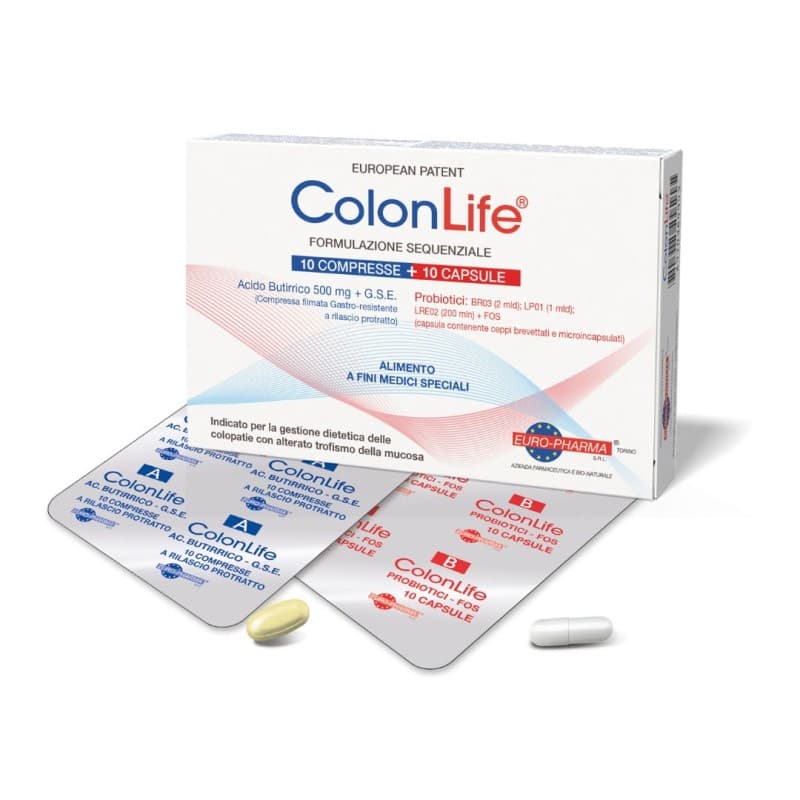 Colonlife – 10 Tabletten & 10 Kapseln
