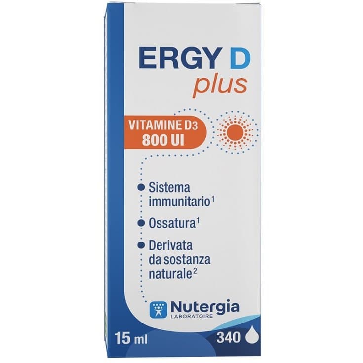 Ergy D Plus – Flacone 15 ml