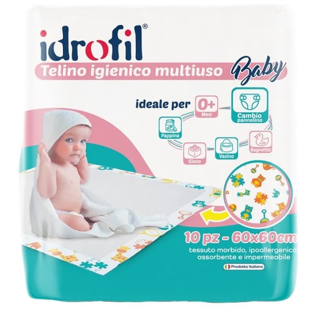 Tappetini Igienici Baby 60x60 – 10 Pezzi