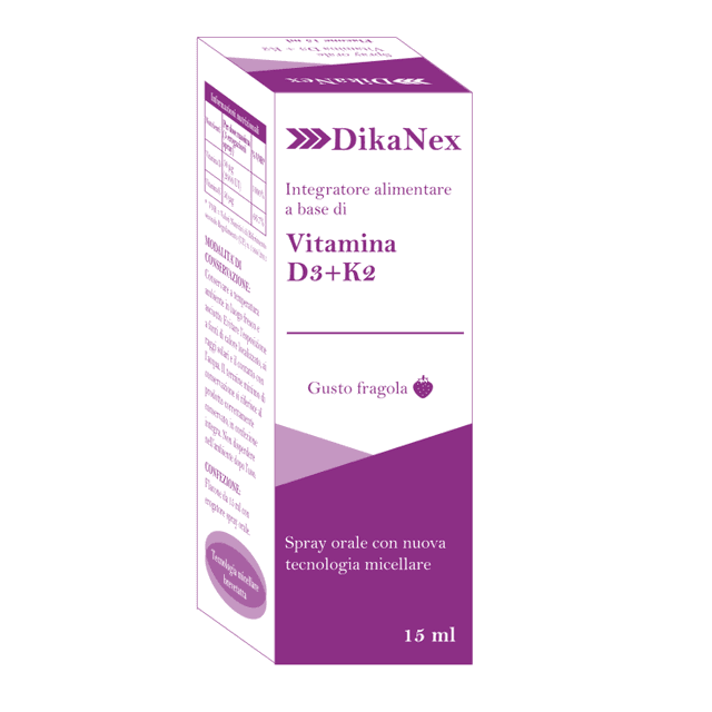 Dikanex 15 ml – Vitamina D3 + K2 Spray Orale