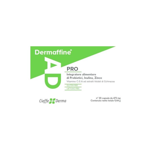 Dermaffine AD Pro Inulina 125 mg + Multivitaminico – 20 capsule