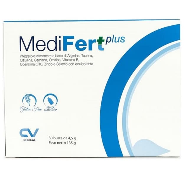 Medifert Plus L-arginina + L-carnitina – 30 bustine