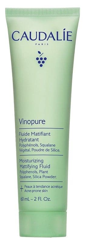 Caudalie Vinopure Fluido Opacizzante 60 ml – per Pelle Impura