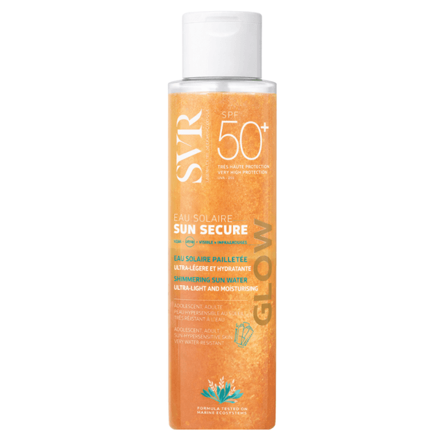 SVR Sun Secure Eau Solaire Glow SPF 50+ – spray solare illuminante