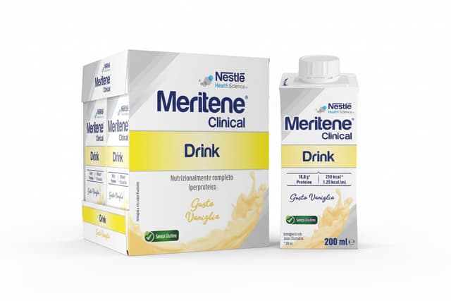 Meritene Clinical Vaniglia Potassio + Magnesio – 4 x 200 ml
