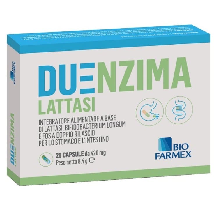 Duenzima Lattasi – 20 capsule