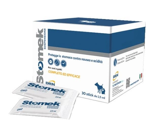 Stomek Sospensione – 30 stick per cani e gatti