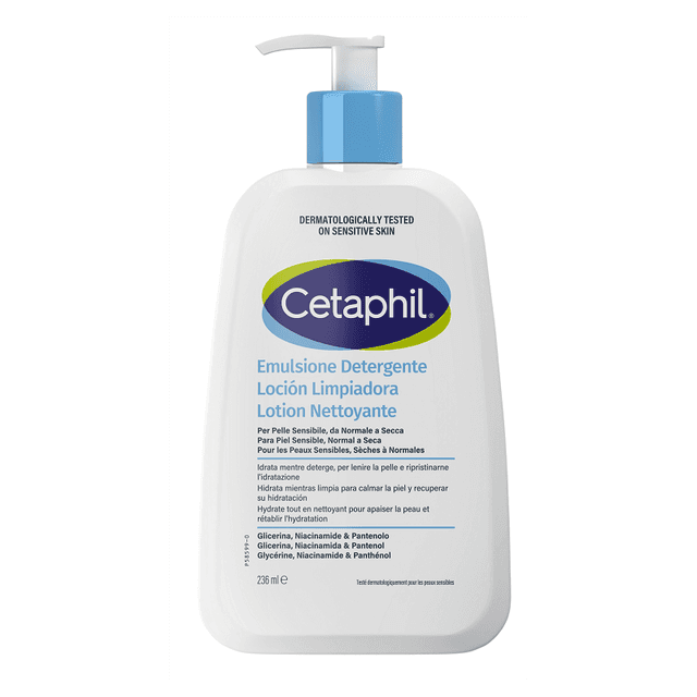 Cetaphil Emulsione detergente viso e corpo – 236 ml
