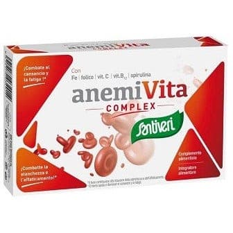 Anemivita Complex – 40 capsule con ferro e vitamine