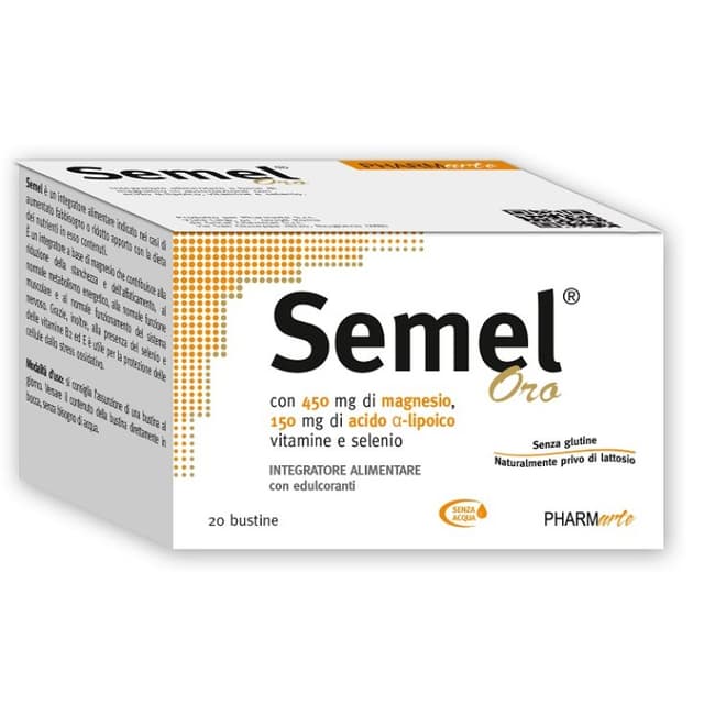 Semel Orosolubile Magnesio 450 mg + Acido alfa lipoico – 20 bustine