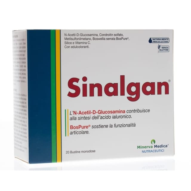 Sinalgan Glucosamina 500 mg + Condroitina – 20 bustine