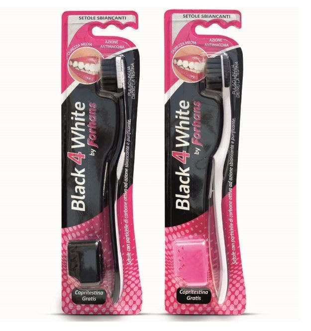 Forhans Black 4 White – Spazzolino da denti
