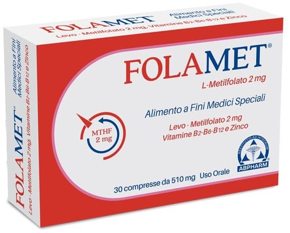 FOLAMET – 30 compresse da 500 mg