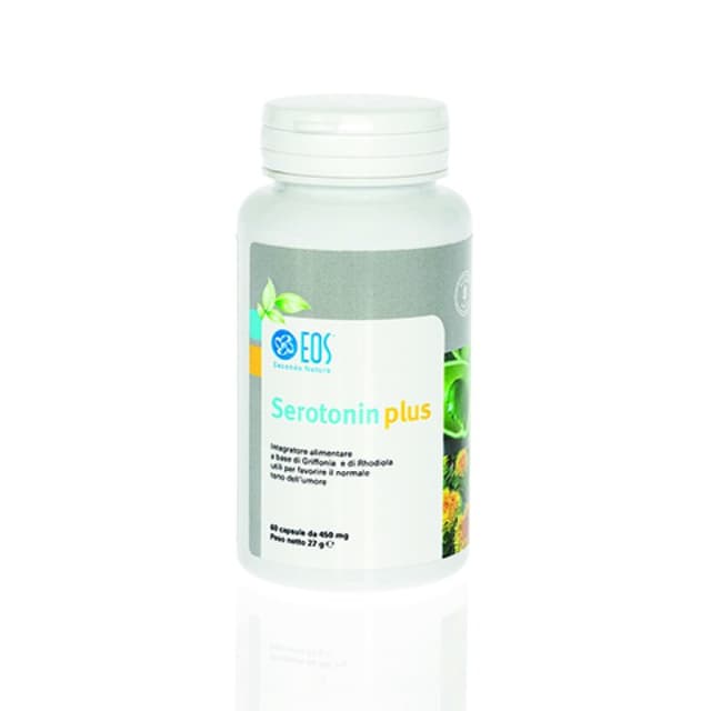 Serotonin Plus Rodiola + 5-HTP – 60 capsule da 450 mg