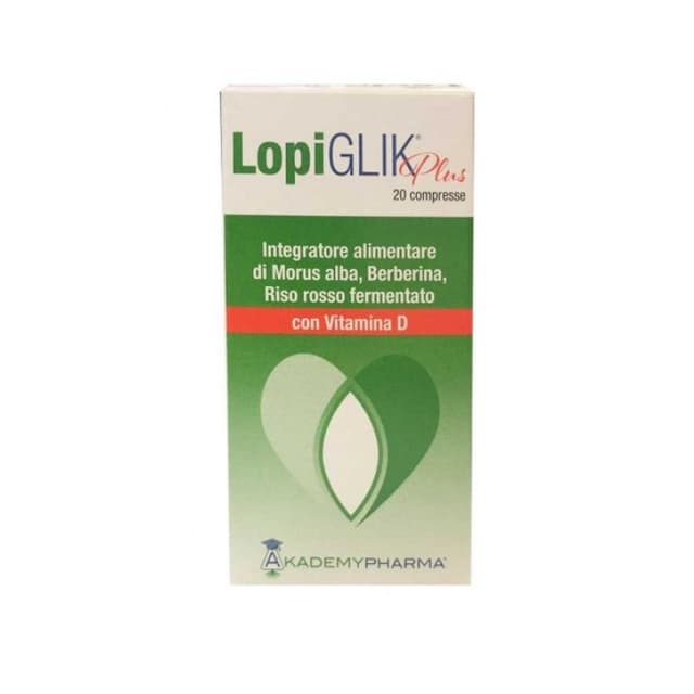 Lopiglik Plus Berberina 625 mg + Gelso bianco – 20 compresse