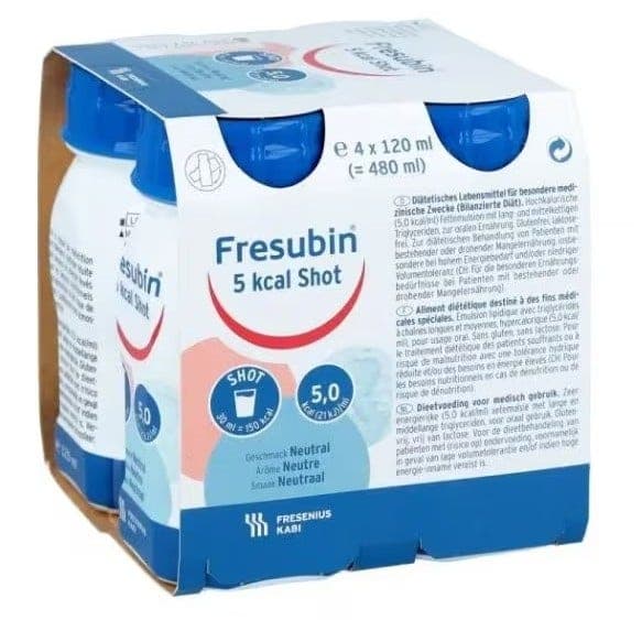 Fresubin 5 kcal Shot Neutro Multivitaminico – 4 x 120 ml