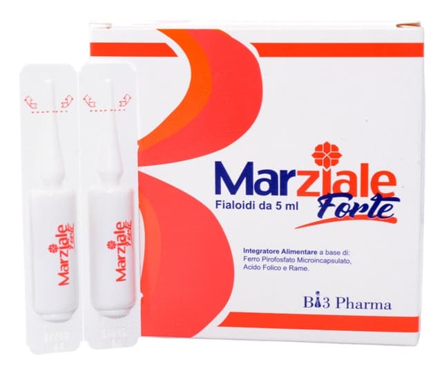 Marziale Forte - 20 fiale da 5 ml con Ferro