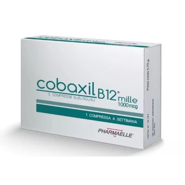 Cobaxil B12 1000 mcg Vitamina B12 – 5 compresse