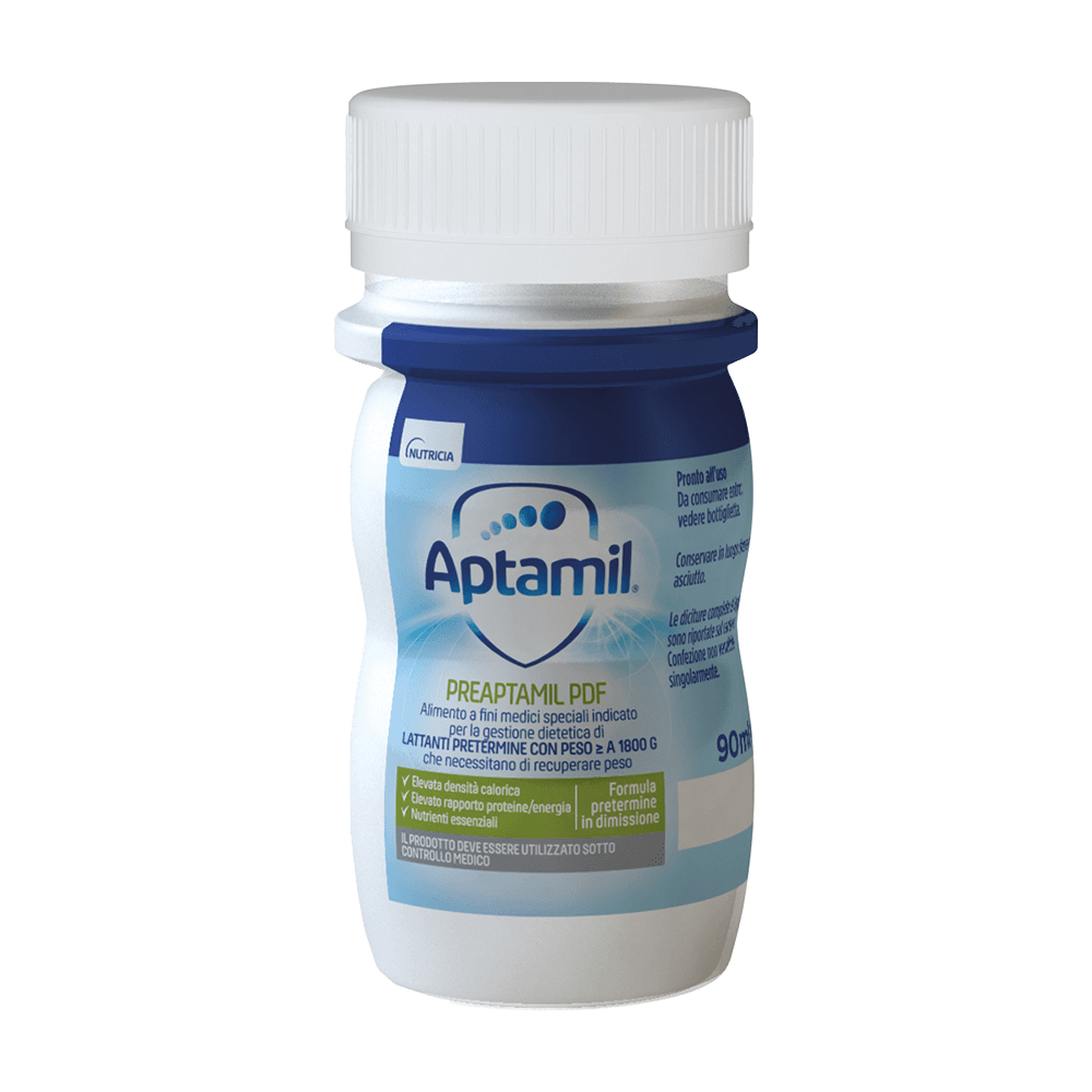 Aptamil PDF Liquido – 24 x 90 ml, formula per prematuri