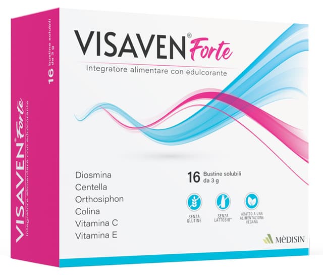 Visaven Forte Diosmina 500 mg + Colina – 16 bustine solubili