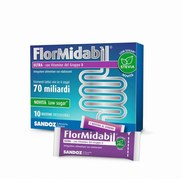 Flormidabil Ultra Fermenti lattici probiotici – 100 g con stevia