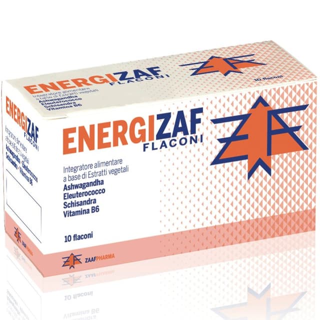 Energizaf Ashwagandha + Vitamina B6 – 10 fiale da bere