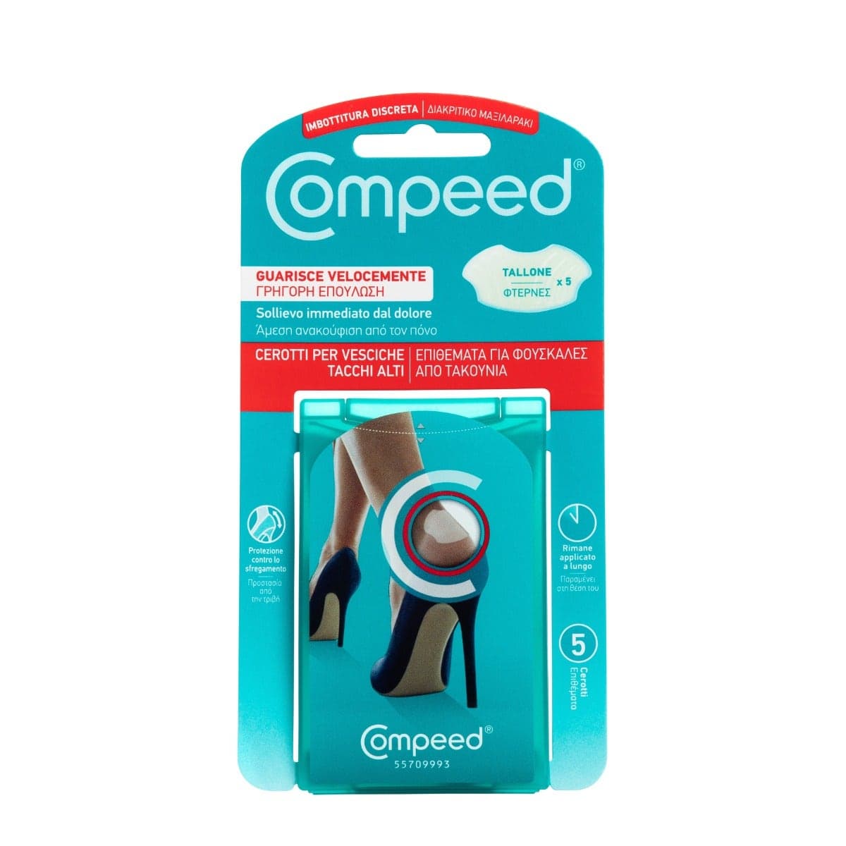 COMPEED Blasenpflaster Absätze – 5 Stück