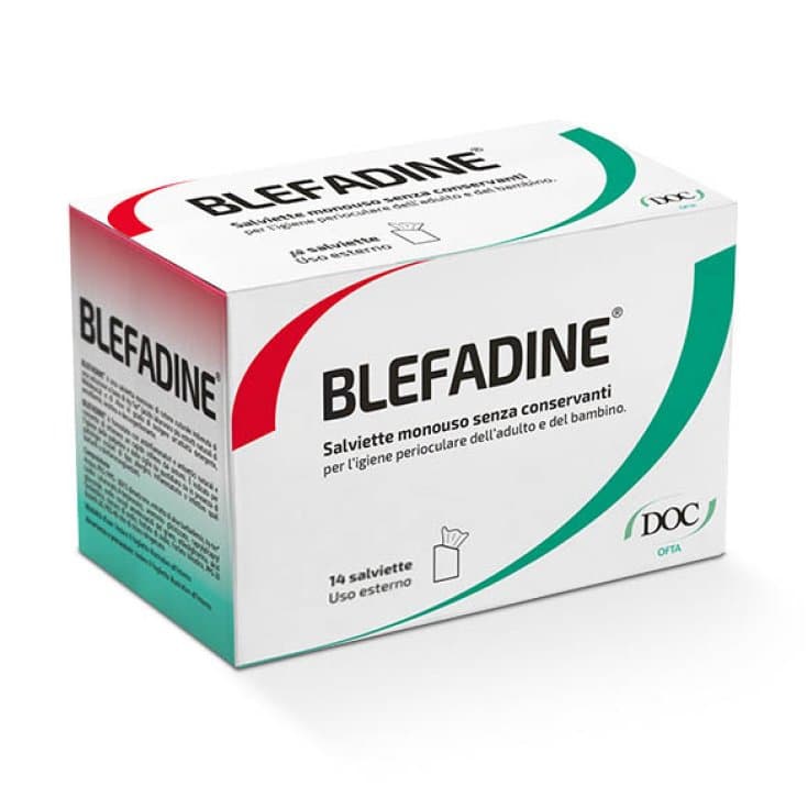 Blefadine – Sterile Augenpflege-Tücher, 14 Stück