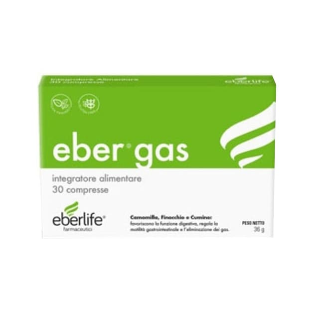 Ebergas Finocchio + Fermenti lattici probiotici – 30 compresse