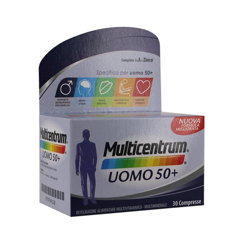 Multicentrum Uomo 50+ – 30 compresse