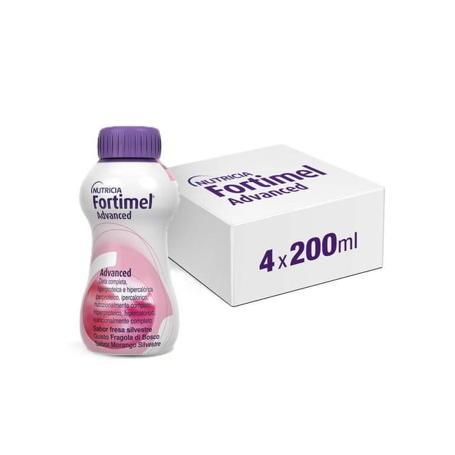 Fortimel Advanced Fragola – 4 x 200 ml bevanda iperproteica