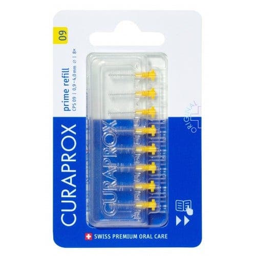 Curaprox CPS 09 Prime Spazzolini Interdentali Giallo – Ricarica