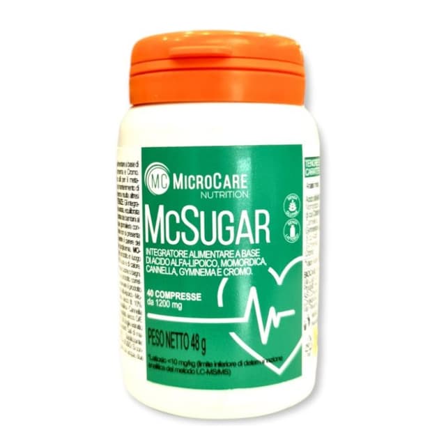 MC Sugar – 40 compresse per il metabolismo dei carboidrati