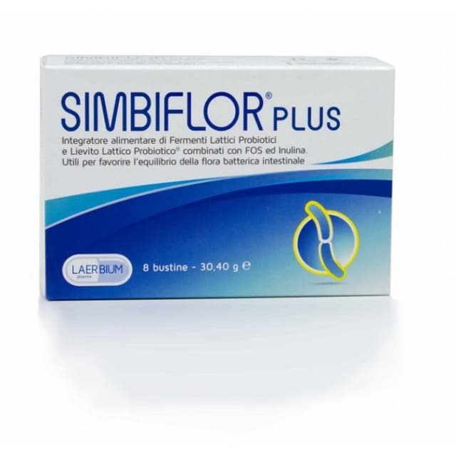 Simbiflor Plus Inulina + Fermenti lattici probiotici – 8 bustine