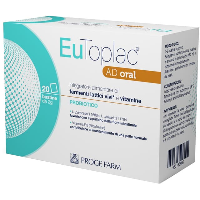Eutoplac AD Oral – 20 bustine