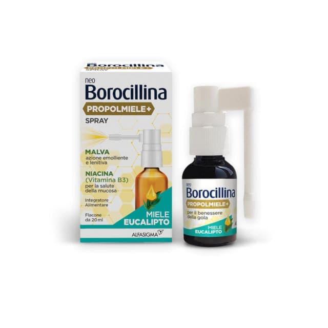 Neoborocillina Spray – Propoli e Miele