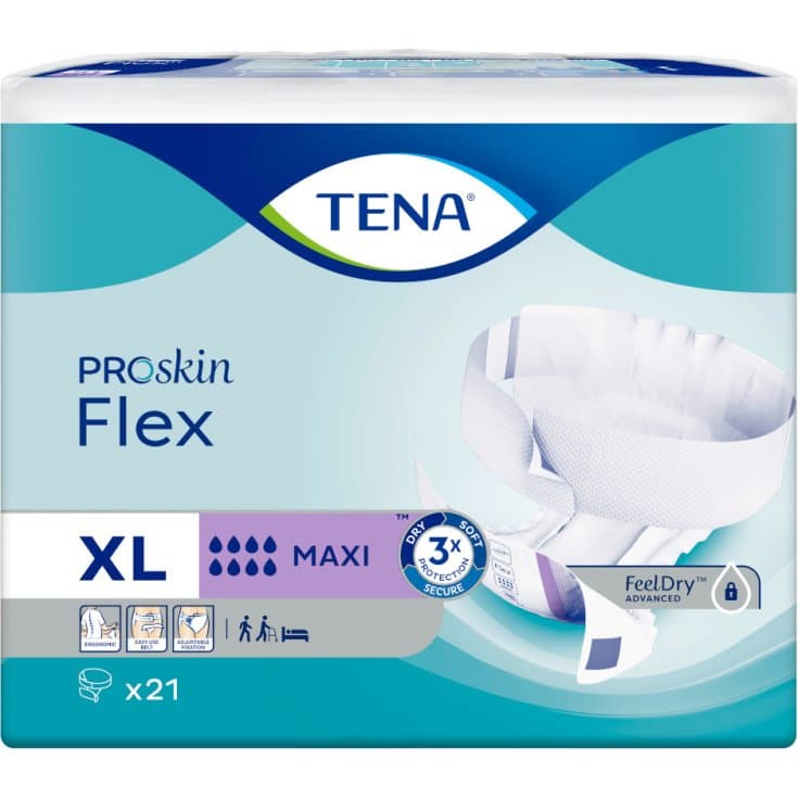 Tena Flex Maxi XL – 21 pezzi