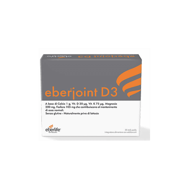 Eberjoint D3 Magnesio 200 mg + Vitamina D – 20 bustine