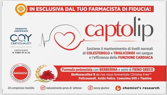 Captolip New Formula – 24 compresse