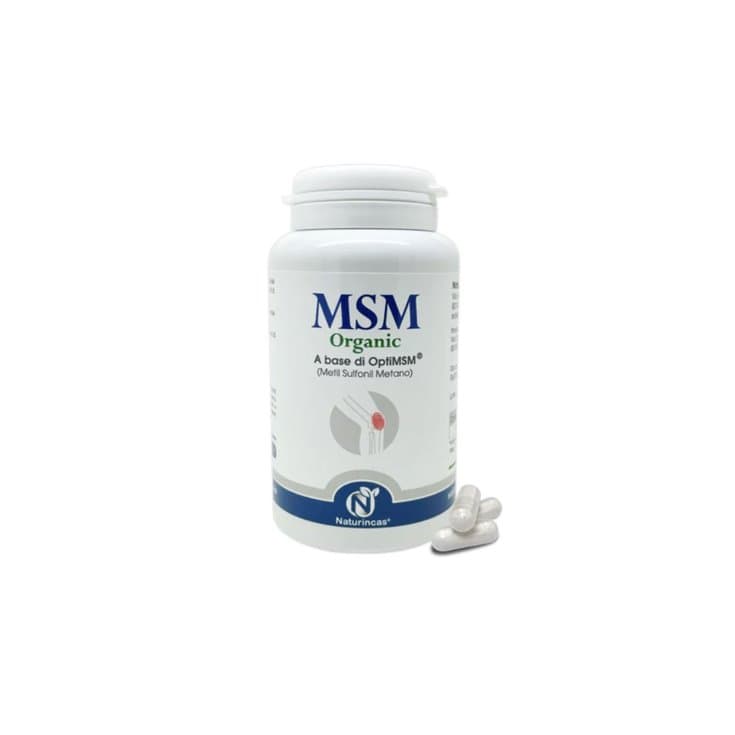 MSM ORGANIC 120CPS NATURINCAS