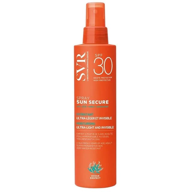 SVR Sun Secure Spray SPF 30 – 200 ml Spray solare