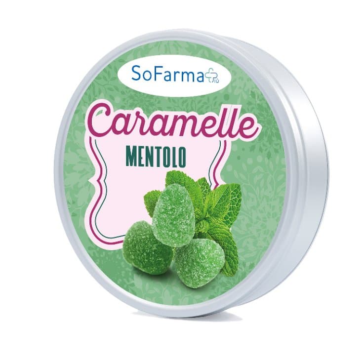 Caramelle Boli Mentolo – 40 g senza zucchero