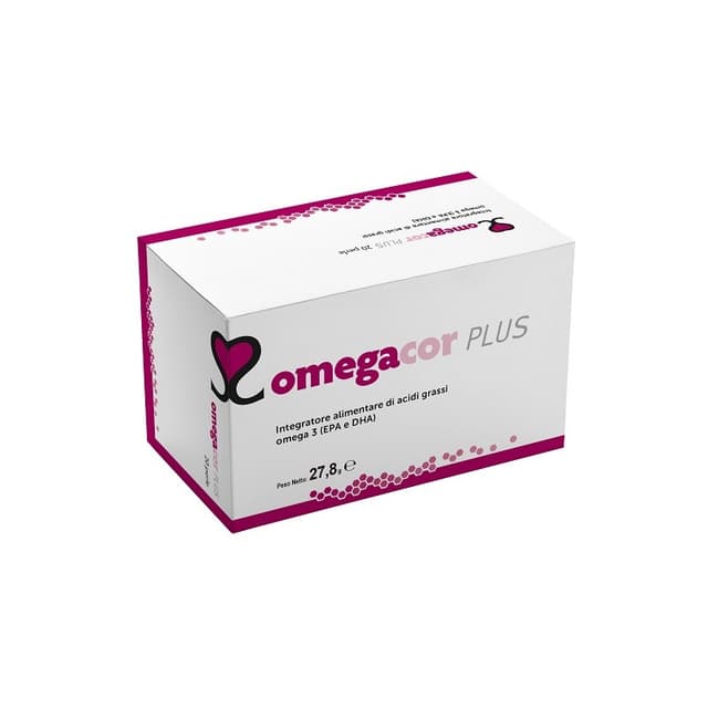OmegaCor Plus Omega-3 EPA + Omega-3 DHA – 20 bustine