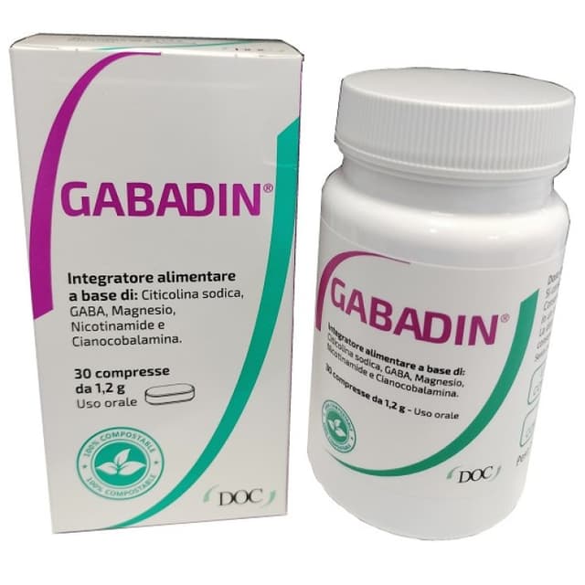 Gabadin Colina + Magnesio – 30 compresse